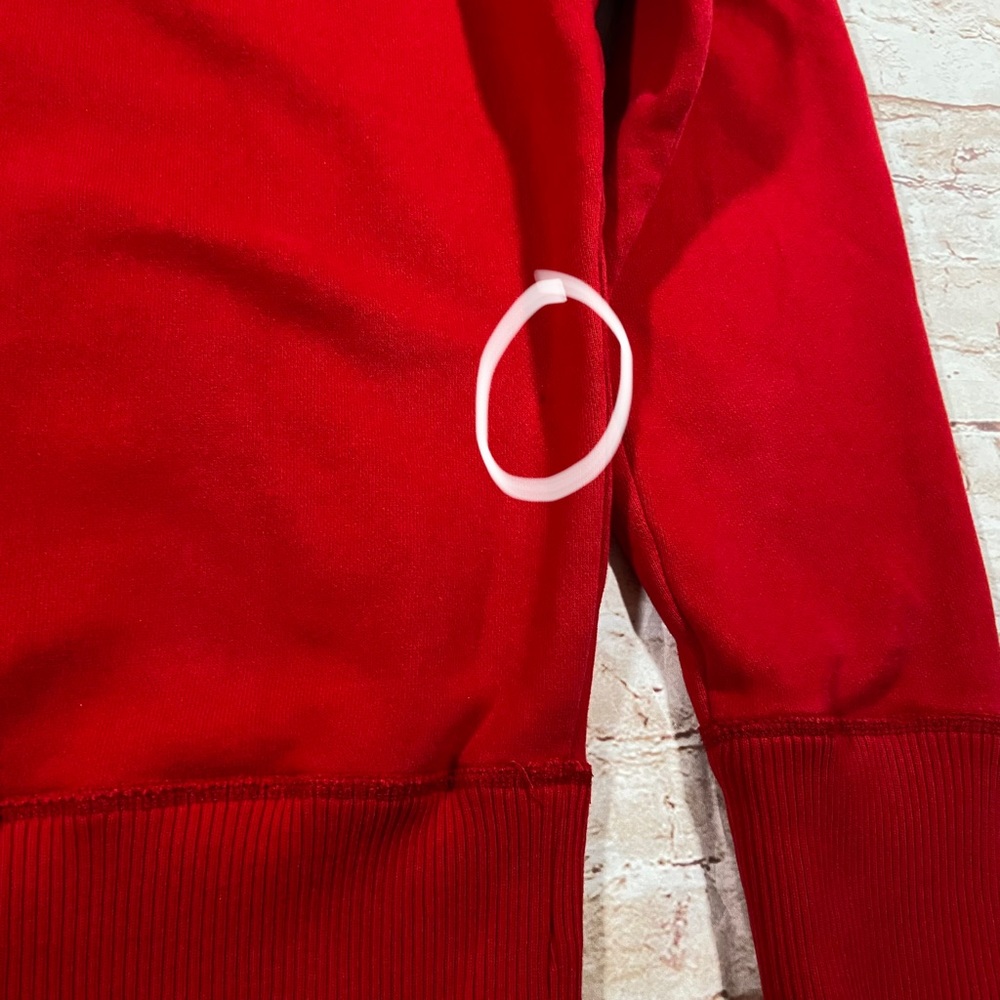 Men’s American Eagle Outfitters 1/4 Zip Red Sweatshirt Pullover - Large - Picture 7 of 10